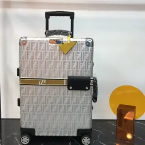 Fendi X Rimowa luxury travel suitcase