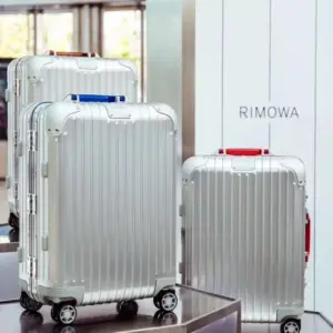 Rimow Original Twist leather travel suitcase