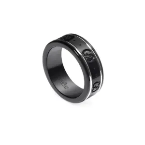 Gucci Lcon Ceramic Line Double G Ring