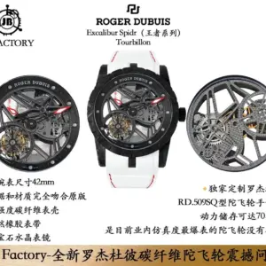 JBF carbon fiber Roger Dubuis tourbillon