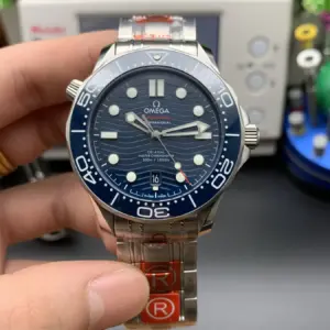 Omega Seamaster 300 Blue Integrated calibre