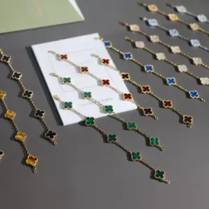 Five flower bracelet collection chart
