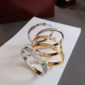 Full stars collection Cartier love bracelet wide