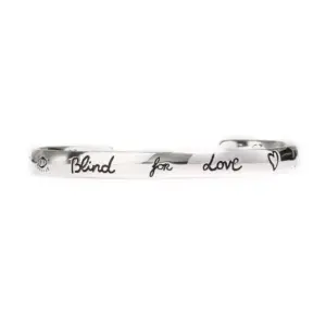 Love brave bracelet narrow edition flower pattern