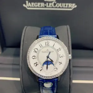 Exclusive real shot genuine button genuine moon phase Jaeger-LeCoultre dating