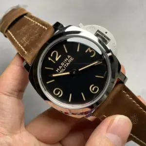 Panerai Luminor PAM673 47mm Watch with Sapphire Bubble Glass