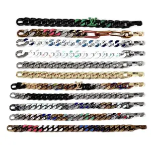 LV Cuban bracelet collection chart