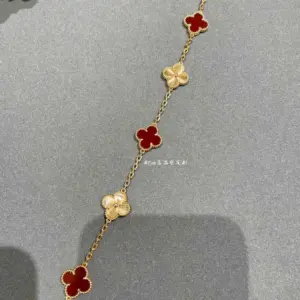 Red Jade Laser Bracelet