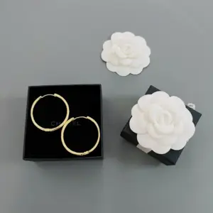 Givenchy gold hoop earring