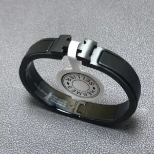 Hermes black knight arm ring