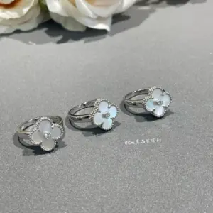 Four-leaf Clover Diamond Ring