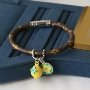 Lixia new flower skin series leather bracelet