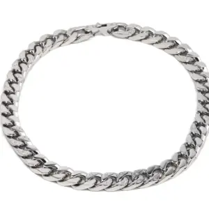 Louis Vuitton LV Chain Links steel logo necklace
