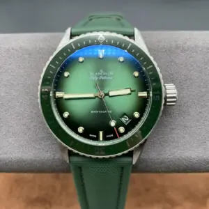 GF Factory aurora green Fifty Fathoms watch