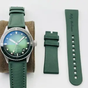 GF Factory aurora green Fifty Fathoms limited edition watch