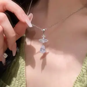 Vivienne Westwood planet earring necklace set