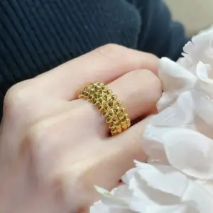 Cartier double bullet nail ring