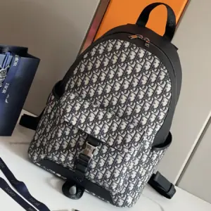 Explorer shoulder bag with Oblique print