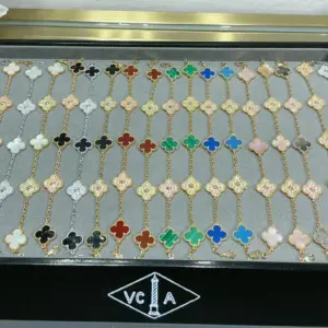VCA clover four-leaf bracelet collection