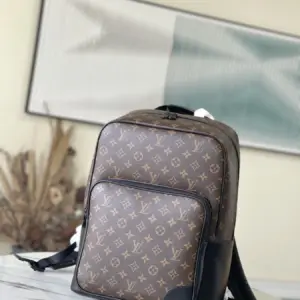 Dean Backpack with Monogram Macassar