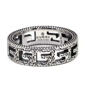 Gucci Narrow Square G Ring