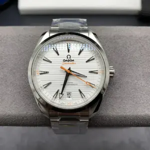 Omega Seamaster 150 rubberwood texture watch