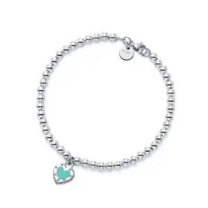 Tiffany Hearts series pure silver bracelet
