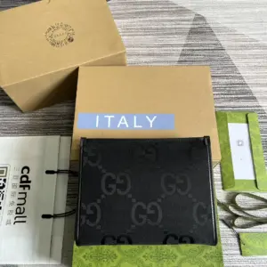 Handbag with embossed GG logo
