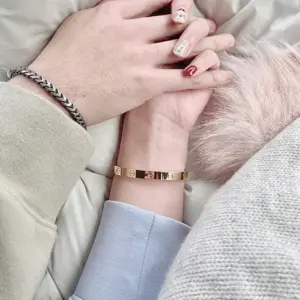 Love Bracelet Gold PVD 1.0mm