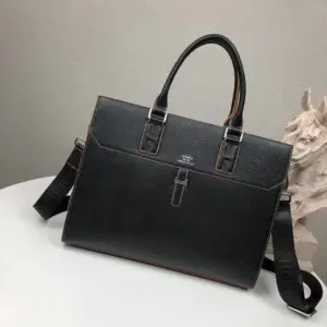 Imported Calf Leather Messenger Bag