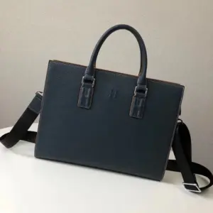 Men Messenger Bag with Genuine Calf Leather