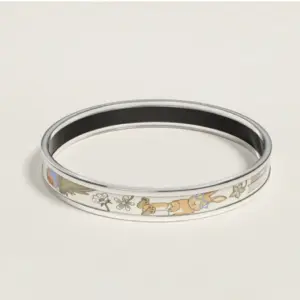 Tea for two bangle rabbit bracelet