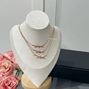 Tiffany kont pink diamond necklace