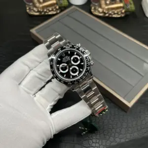 Rolex Black Pottery Daytona Ultra-thin 7750 one-piece