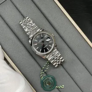 Rolex Datejust 41mm Black Steel Dial