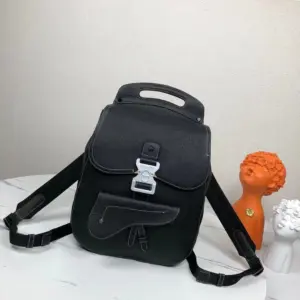 Dior Gallop shoulder backpack with black calfskin