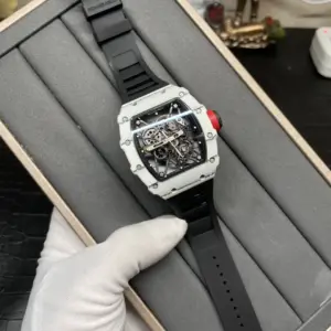 Carbon fiber tourbillon watch