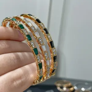 Serpenti snake bone bracelet