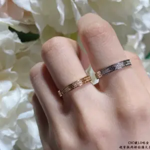 Cartier double star nail ring