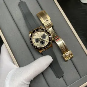 Rolex Chronograph Type Series Gold Band Yuewenle 4130 movement