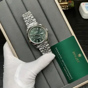 Rolex Datejust 41mm Mint Green 72 Hours