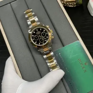 Rolex Daytona Series Between Gold Black Face Dia 4130 movement