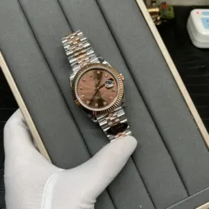 Rolex Datejust 41mm Rose Gold Coffee Dial 3235 Movement