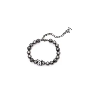 Louis Vuitton black pearl bracelet