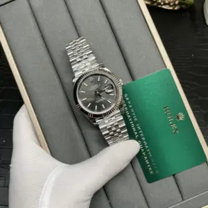 Rolex Datejust 41mm Gray Dial Fifth Gear 3235 Movement 72 Hours