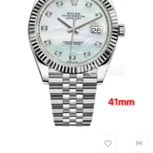 Rolex Datejust 41mm 36mm shell face watch