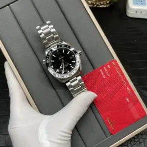 Omega Seamaster 600 GMT Taichi bezel 43.5mm watch