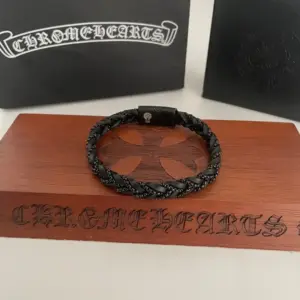 Chrome Hearts vintage leather rope bracelet