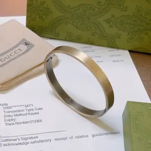 Gucci Anger Forest silver bangle