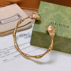 Gucci Anger Forest gold bangle